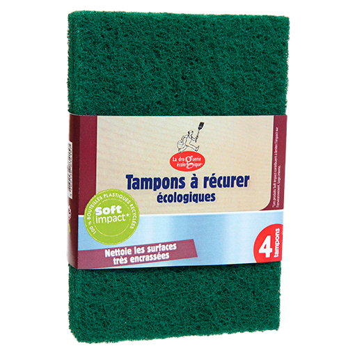 Ecodis Skuresvampe (4 stk)