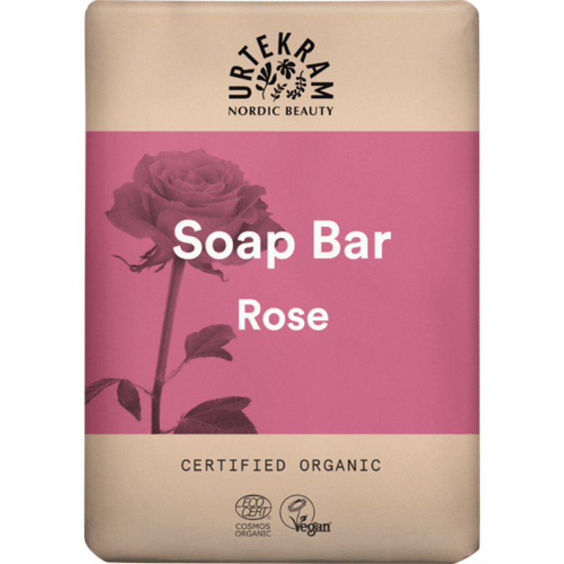 Urtekram Beauty Rose Håndsæbebar (100 g)