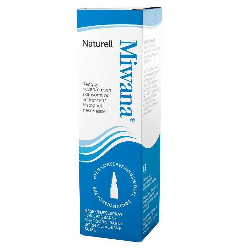 Miwana Næsespray Naturell (30 ml)