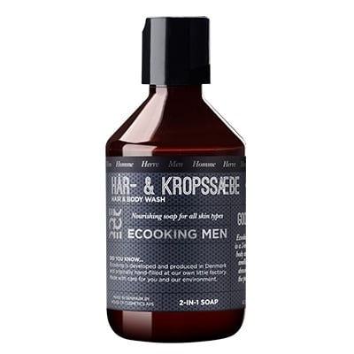 Ecooking Hår- & Kropssæbe - 250 ml.