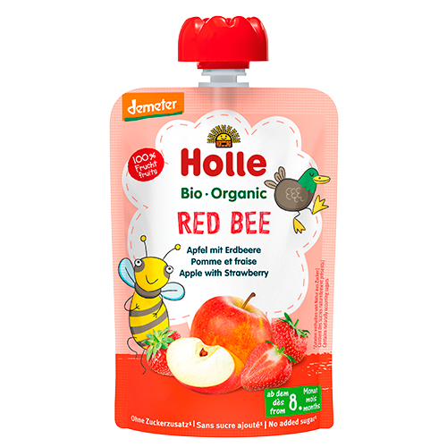 Holle Red Bee Æble Jordbær Smoothie - 100 g