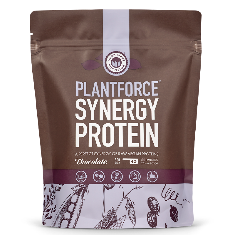 Plantforce Synergy protein Chocolate - 800 gr.