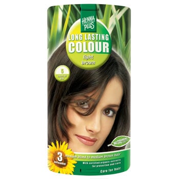 Hennaplus 5 Hårfarve Light Brown - 40 ml