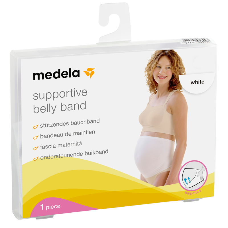 Medela Graviditetsbælte Hvid - XL - 1 stk