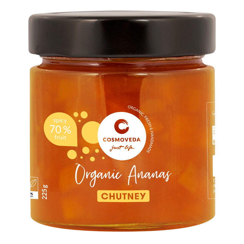 Cosmoveda Ananas Chutney  Ø - 225 gr