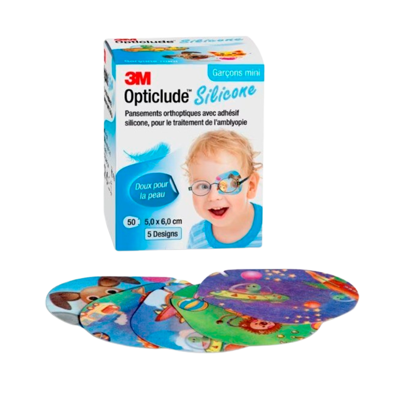 3M Opticlude Skeleplastre Mini - 5 cm x 6 cm (50 stk)