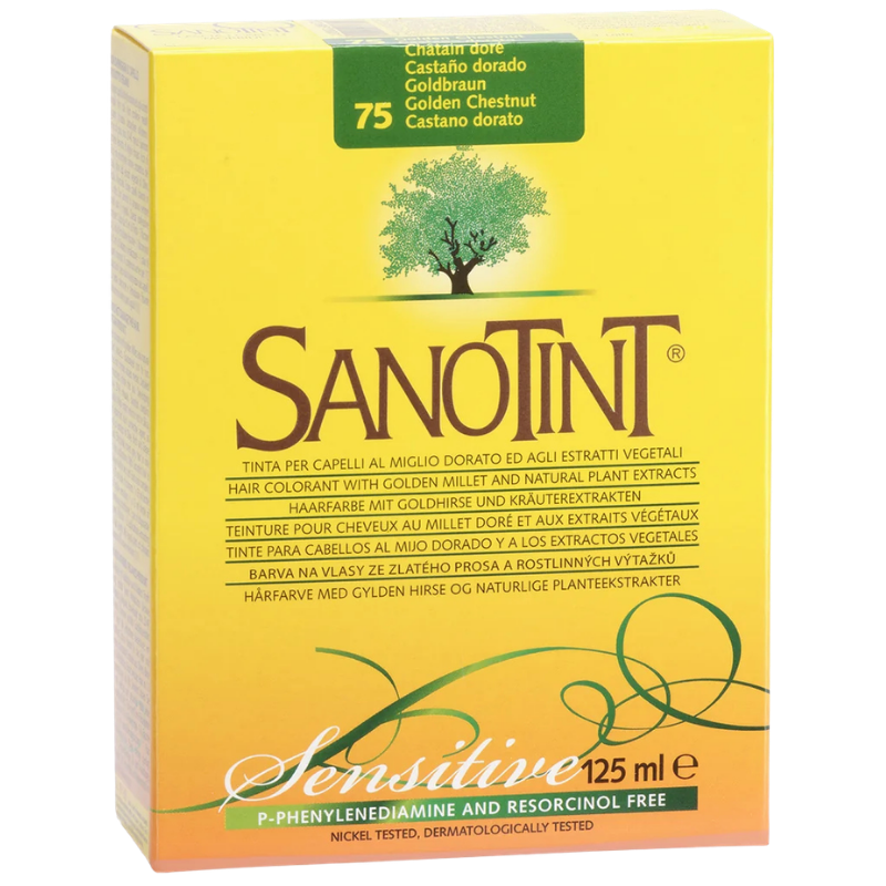 Sanotint Hårfarve nr. 75 "Light Gylden Brun"