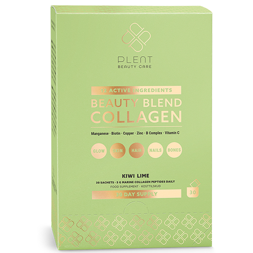 Plent Beauty Blend Collagen Kiwi Lime Box (30 breve)