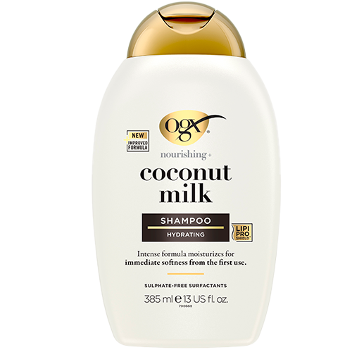 OGX Coconut Milk Shampoo - 385 ml.