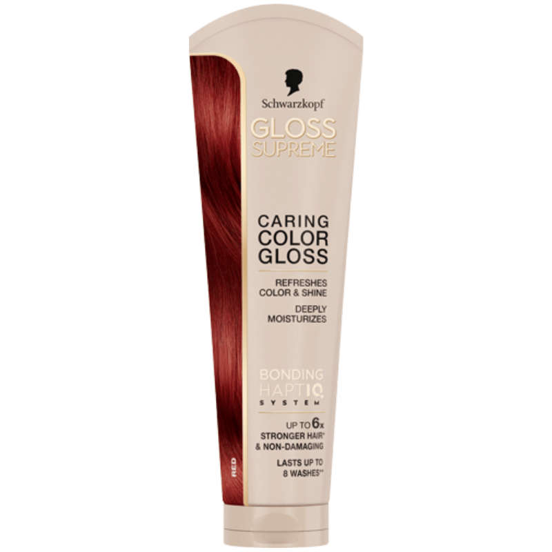 Schwarzkopf Gloss Supreme Caring Color Gloss Red (145 ml)