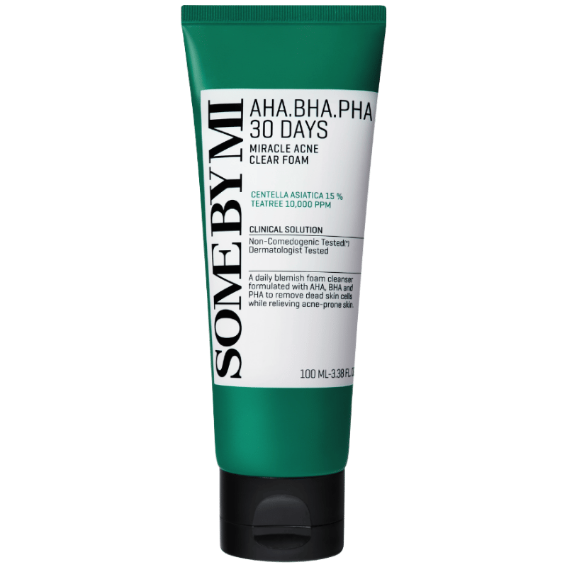 Some By Mi AHA BHA PHA 30 Days Miracle Acne Clear Foam (100 ml)