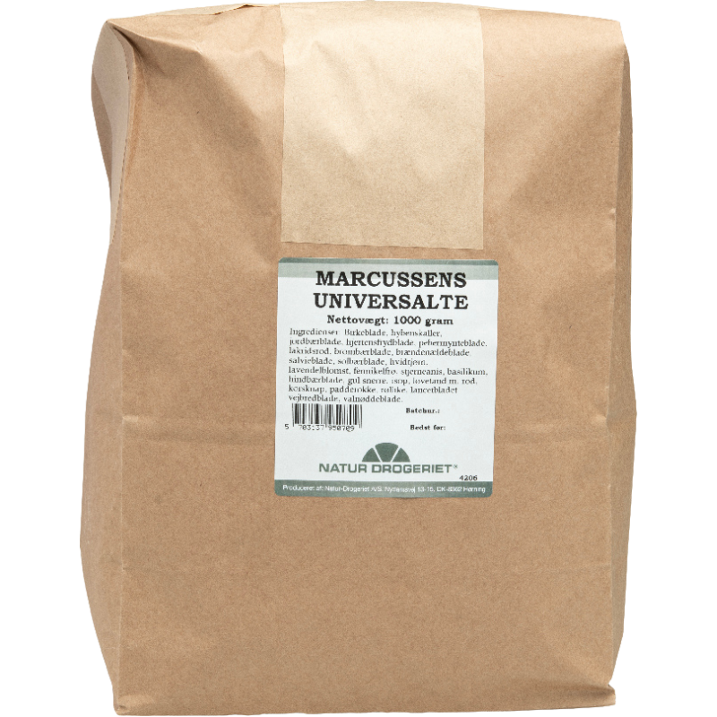Natur Drogeriet Marcussens Universal Te - 1 kg.