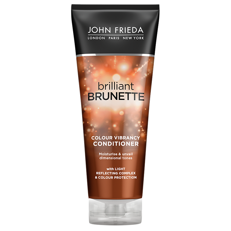 John Frieda Brilliant Brunette Color Vibrancy Conditioner (250 ml)