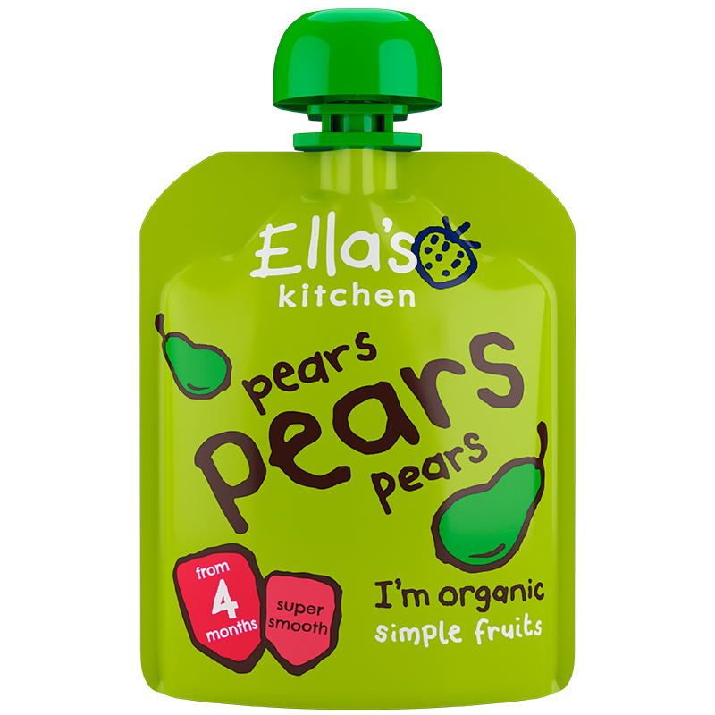Ellas Kitchen Babymos Pære Ø 4 Mdr - 70 gr