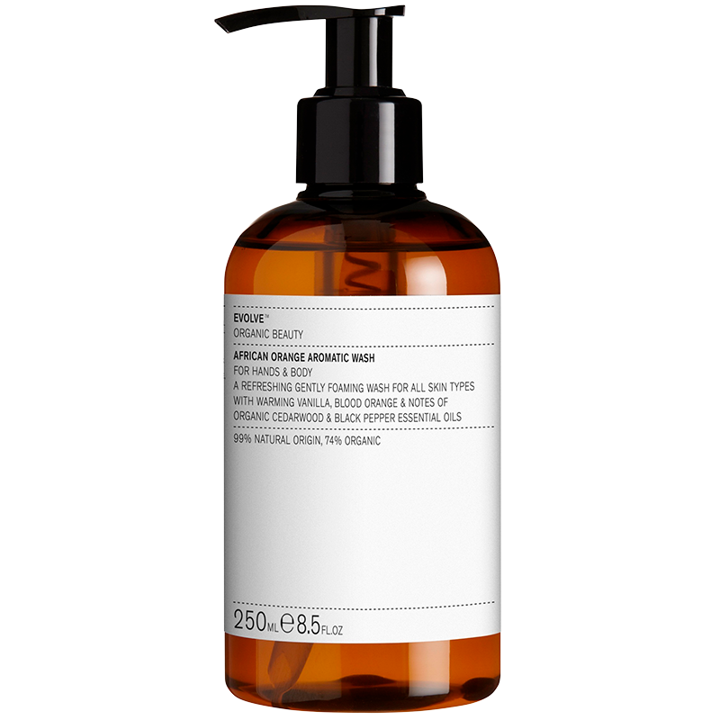 Evolve Organic Beauty African Orange Aromatic Wash (250 ml)