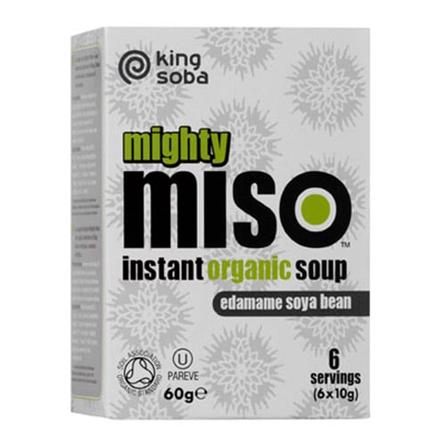 Clearspring Instant Miso Suppe med Edamame bønner Ø - 60 gr.