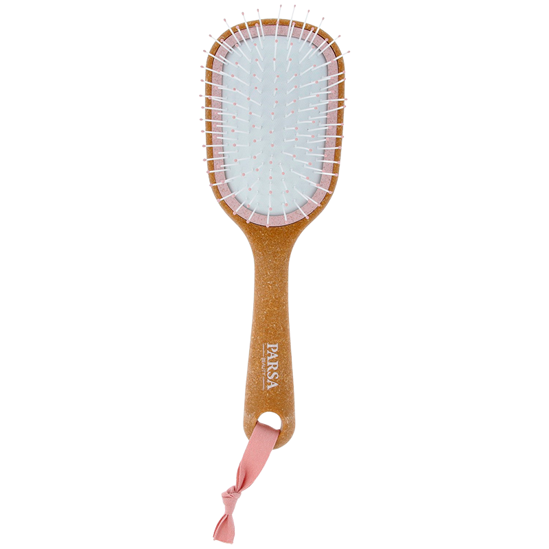 Parsa Cork Detangling Hairbrush Wet & Dry Organic Small Oval (1 stk)
