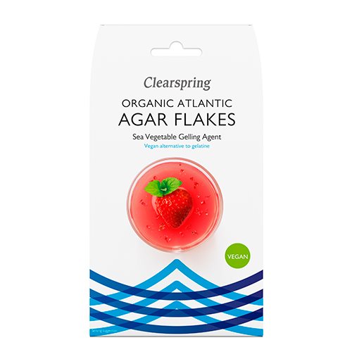 Clearspring Agar flager veg. geleringsmiddel af tang Ø - 30 g.