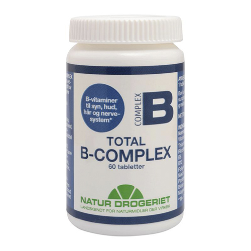Natur-Drogeriet B-Complex Total - 60 tabs.