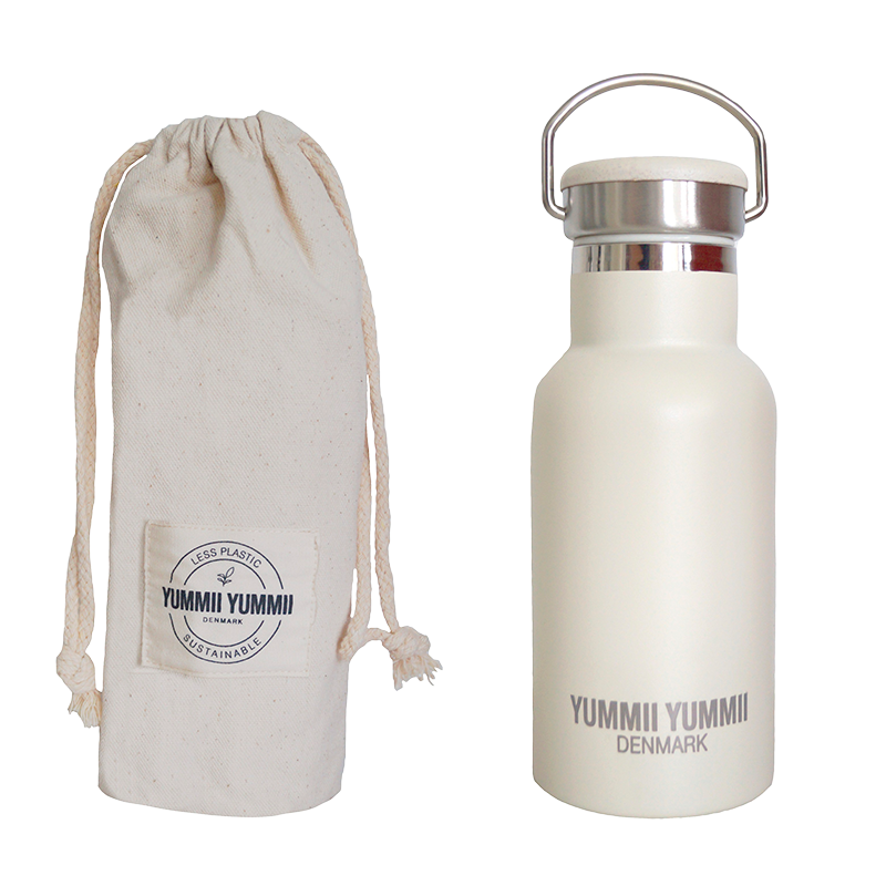 Yummii Yummii Termoflaske Pearl White Small - 350 ml