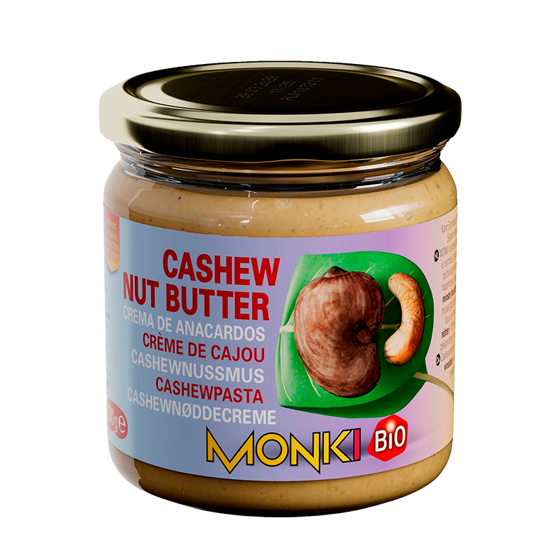 Monki Cashewnøddesmør Ø - 330 g.