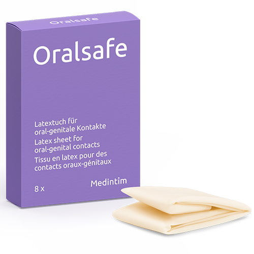 Medintim Oral Safe Slikkelapper Smagsnetutral (8 stk)