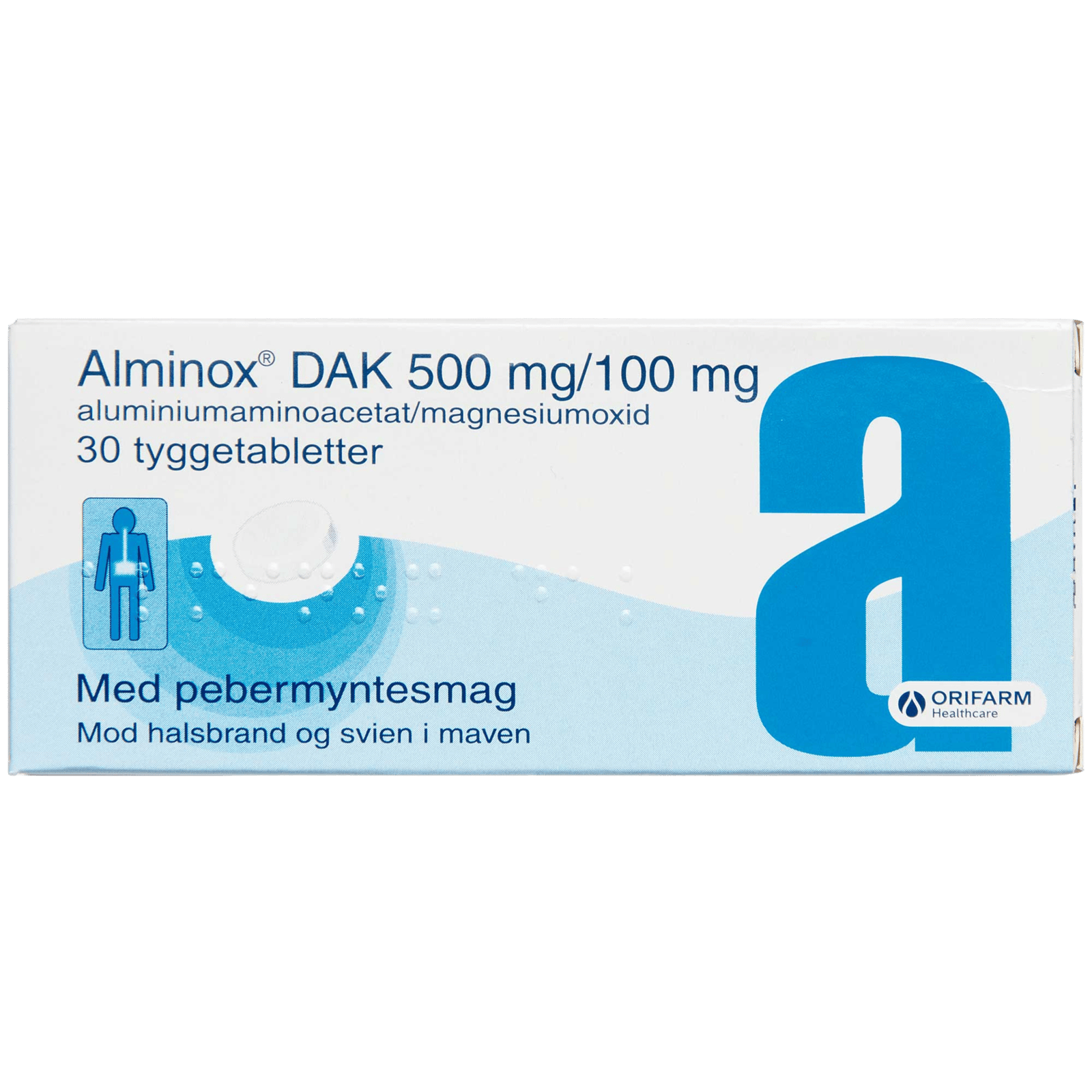Alminox DAK Tyggetabletter - 30 stk.