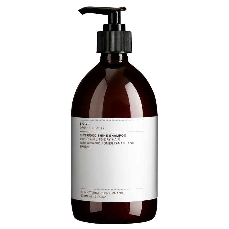 Evolve Organic Beauty Superfood Shine Shampoo (500 ml)