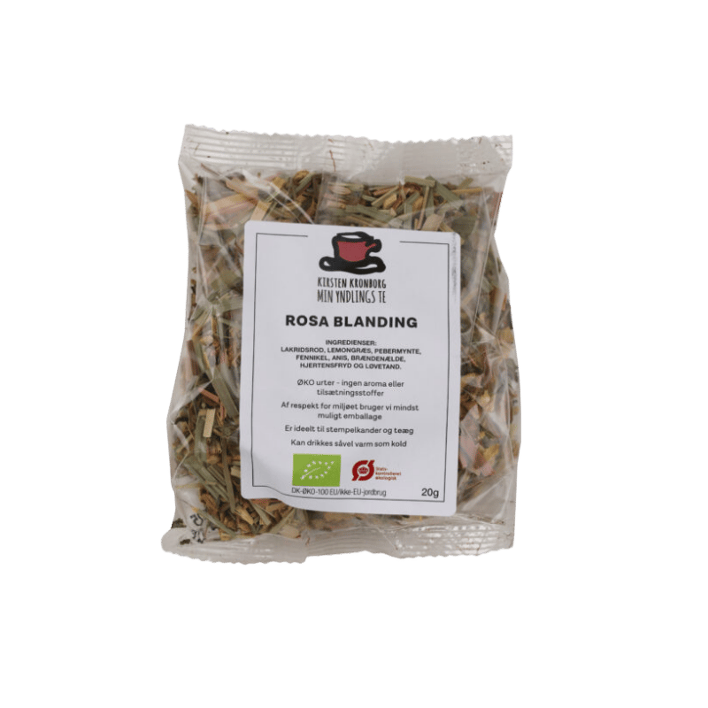 Vareprøve - Min Yndlings Te Rosa Blanding Ø (20 g)