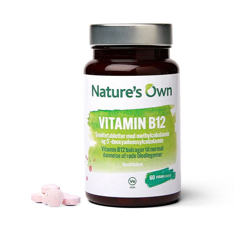 Nature's Own Vitamin B12 Vegan smeltetablet - 60 kaps.