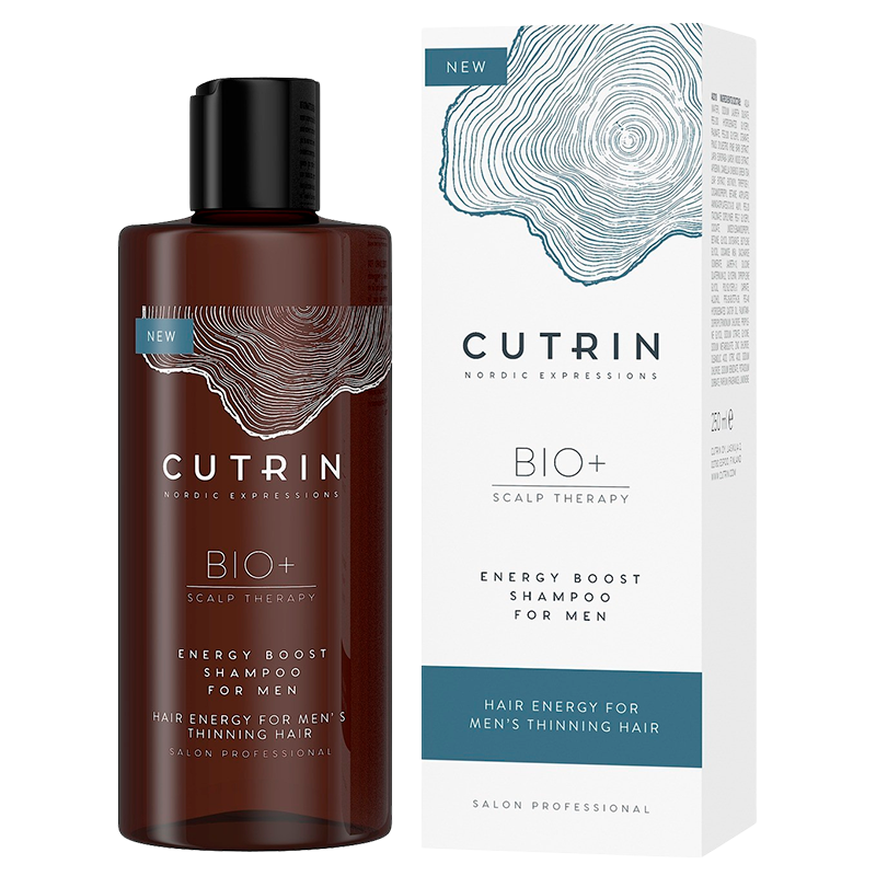 Cutrin BIO+ Energy Boost Shampoo For Men - 250 ml