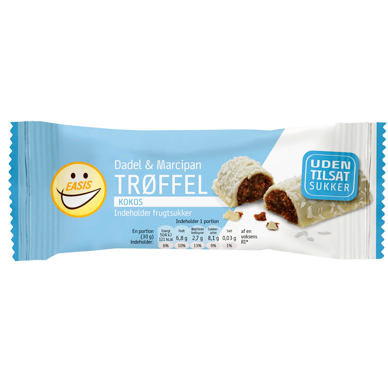 EASIS Trøffel Kokos & Hvid Chokolade (30 g)