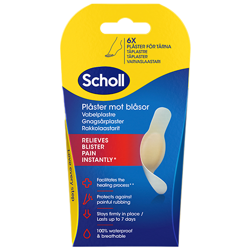 Scholl Blister Plasters Toes (6 stk)