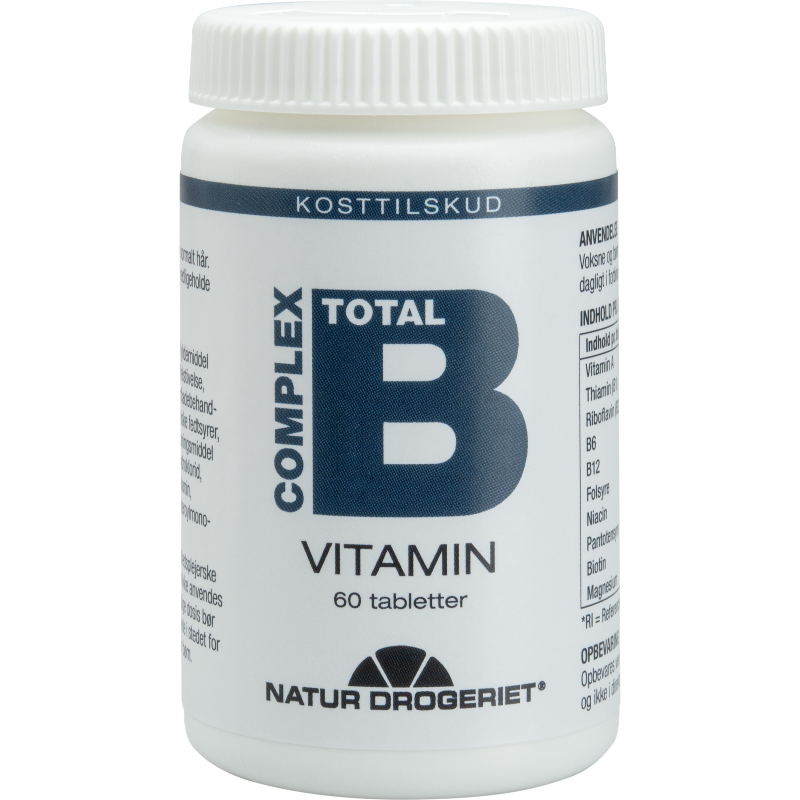 Natur-Drogeriet B-Complex Total - 60 tabs.