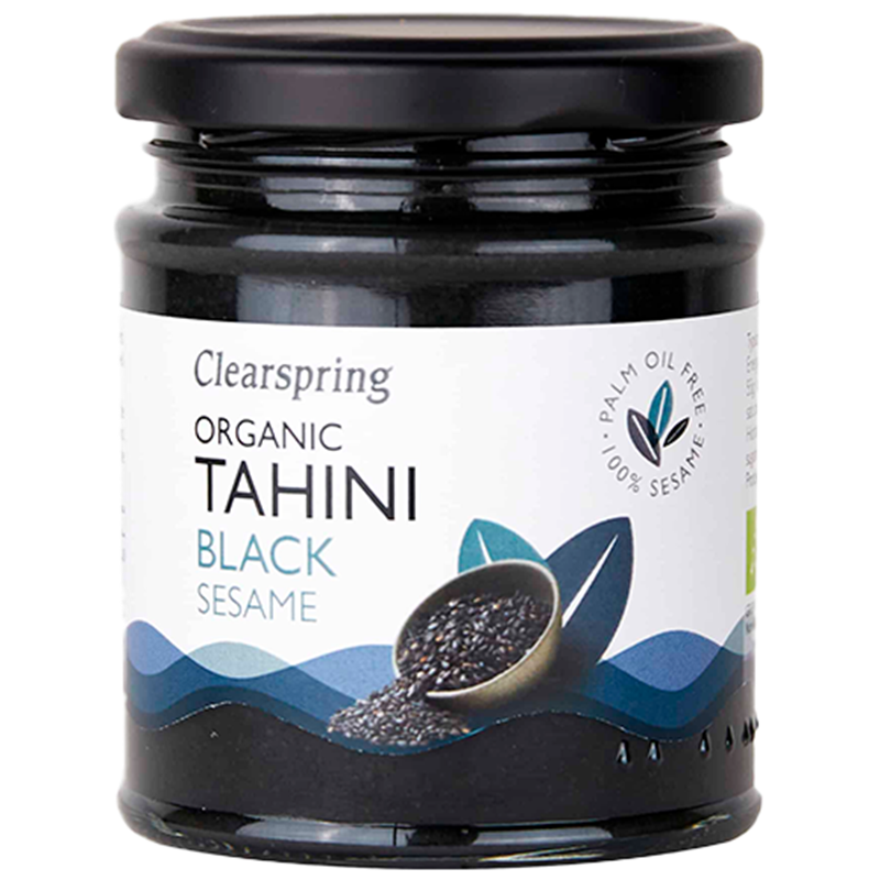 Clearspring Tahin Sort Sesam Ø (170 g)