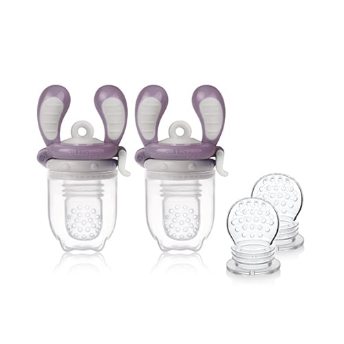 Kidsme Food Feeder Startpak Plum - 2 stk.