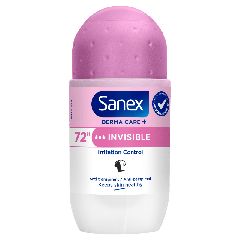 Sanex Derma Care+ Invisible 72H Roll-on (53 ml)