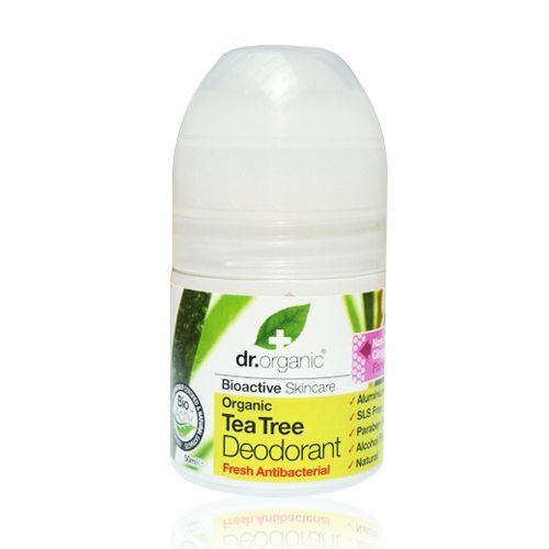 Dr. Organic Tea Tree Deodorant Roll-on - 50 ml