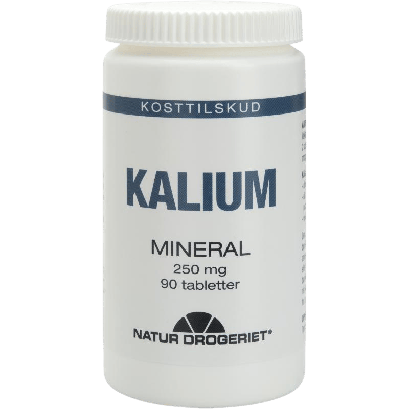 Natur Drogeriet Kalium 250 mg (90 tabl)
