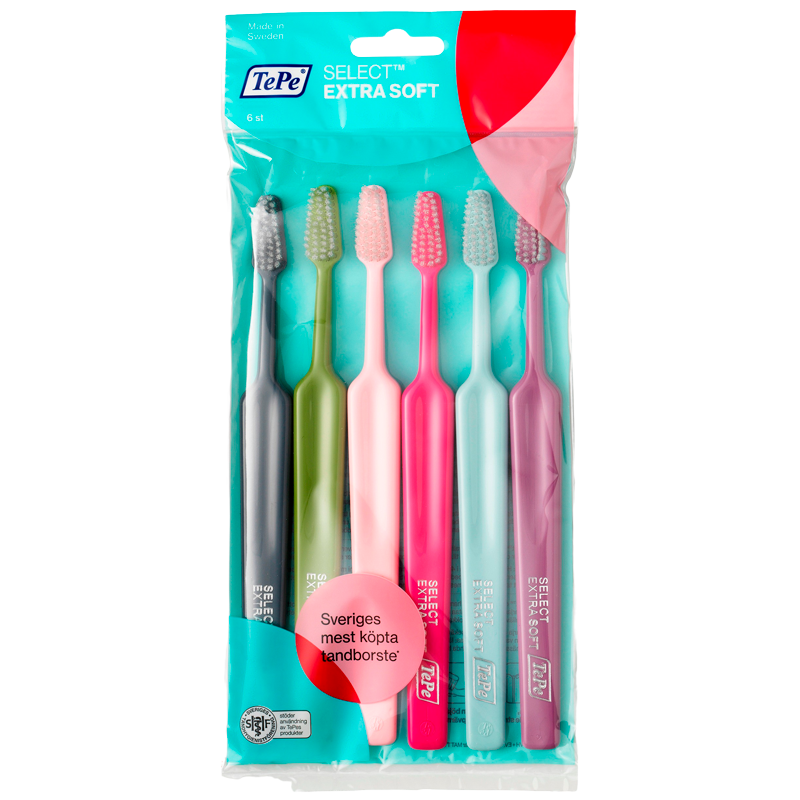 TePe Select X-soft Tandbørste - 6 stk