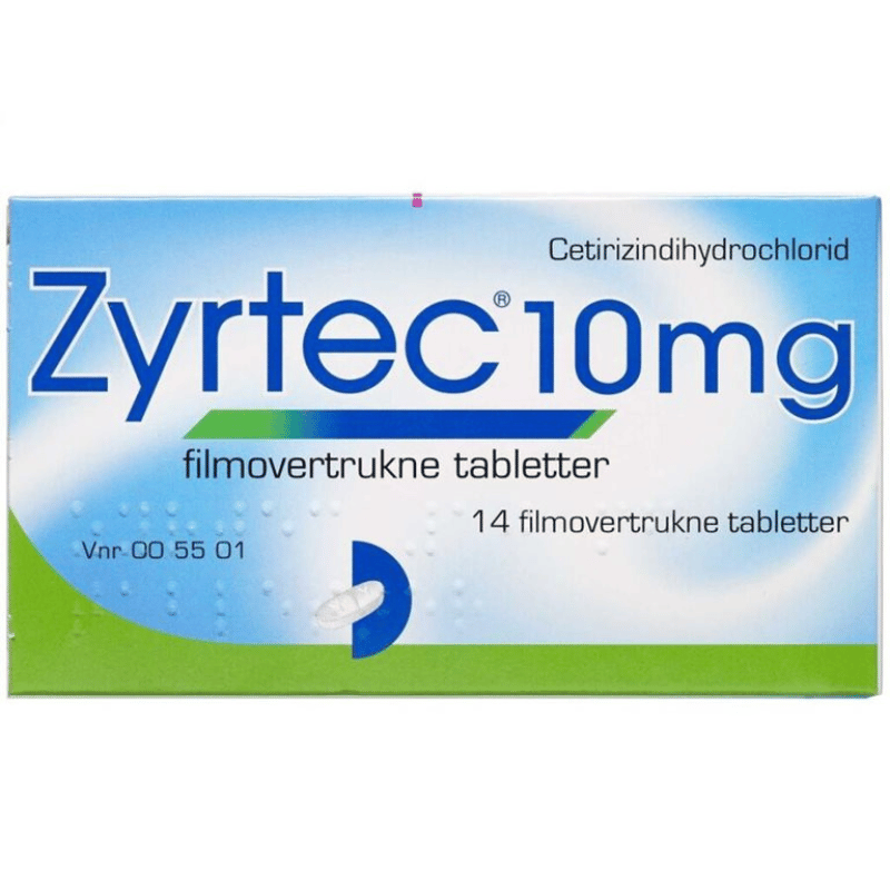 Zyrtec 10 mg (14 tabl)