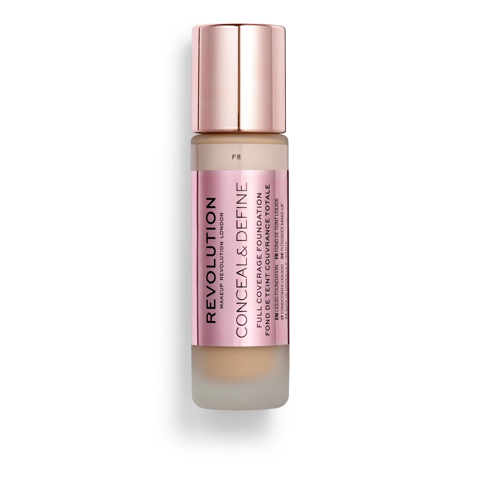 Makeup Revolution Conceal & Define Foundation F8 (23 ml)