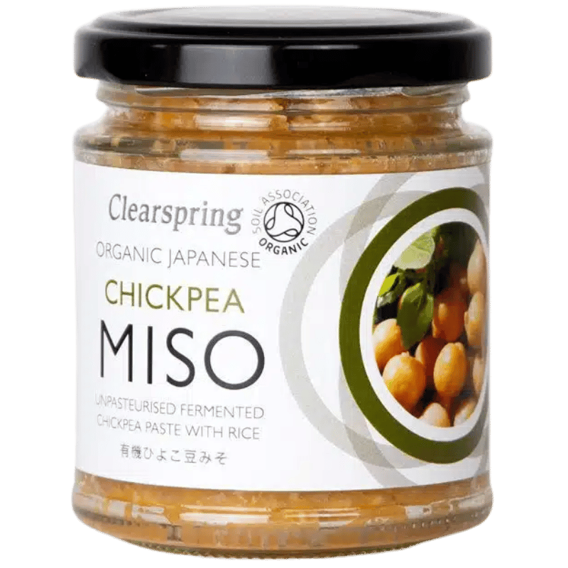 Clearspring Miso Kikærter Upasteuriseret Ø (150 g)
