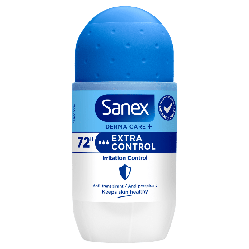 Sanex Derma Care+ Extra Control 72H Roll-On (53 ml)