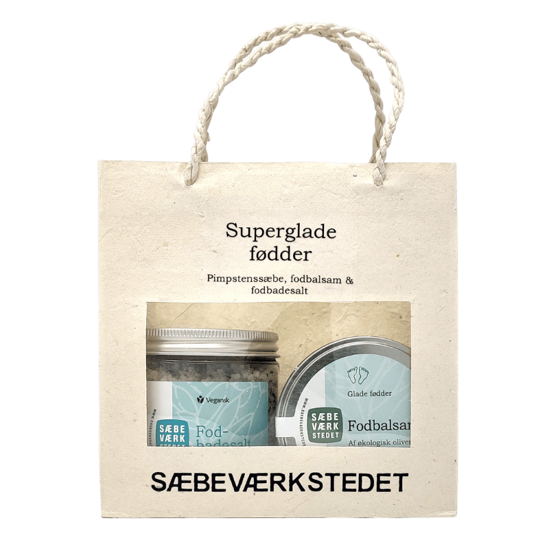 Sæbeværkstedet Superglade fødder gavepose - 1 stk