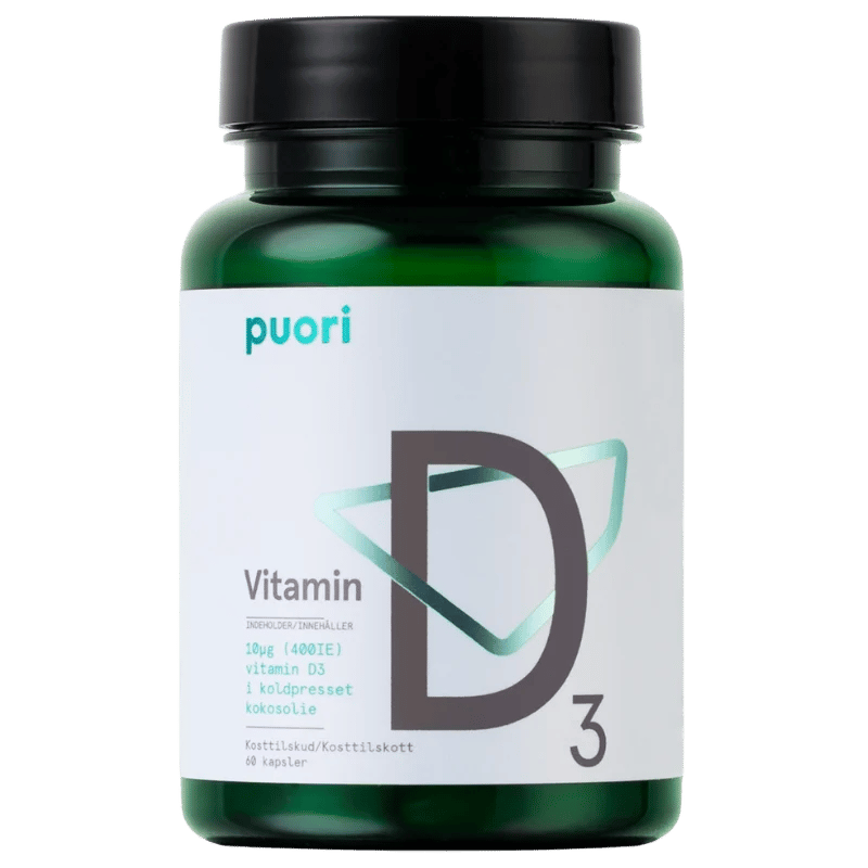 Puori Vitamin D3 - 60 kap.