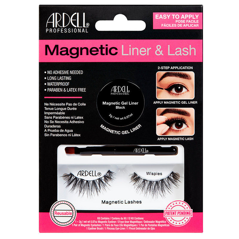 Ardell Magnetic Liner & Lash Wispies (1 sæt)
