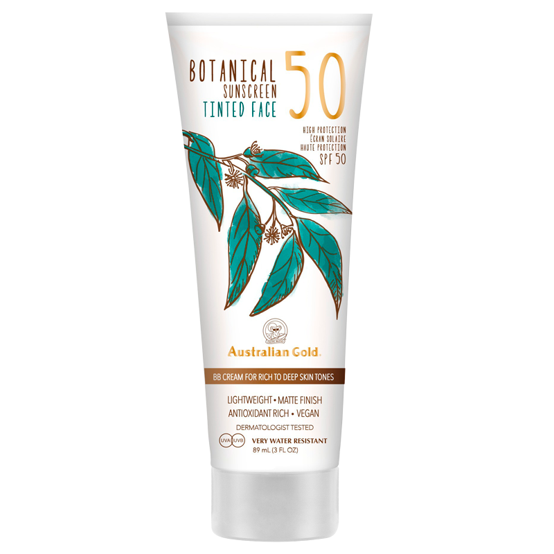 Australian Gold Botanical SPF50 Tinted Rich-Deep - 88 ml