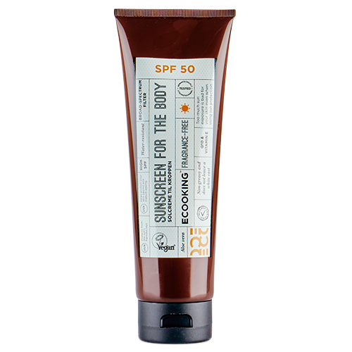 Ecooking Sunscreen Body SPF 50 - Parfumefri (250 ml)