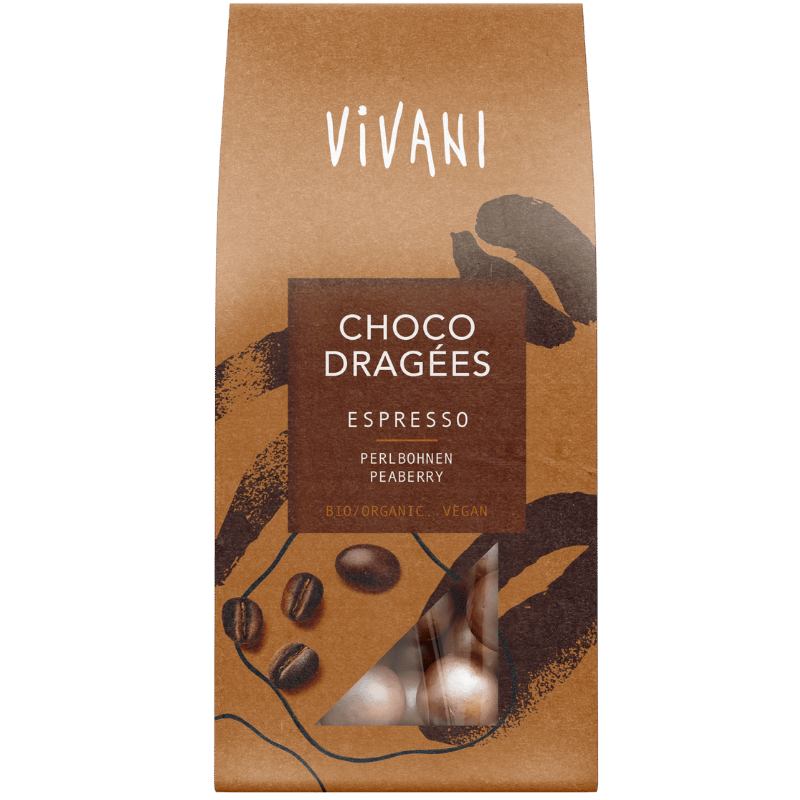 Vivani Choco Dragee Espresso Ø (75 g)